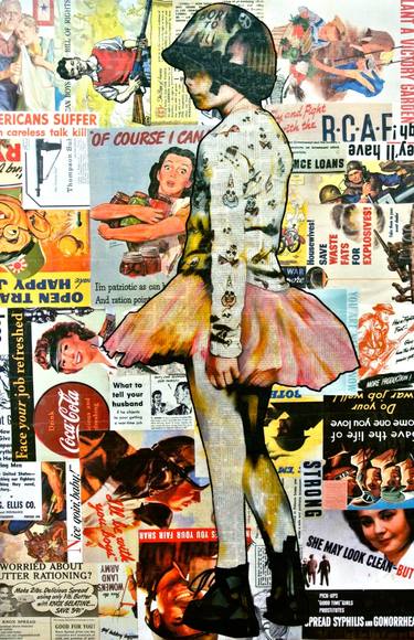 Print of Pop Art Children Collage by Annie Terrazzo