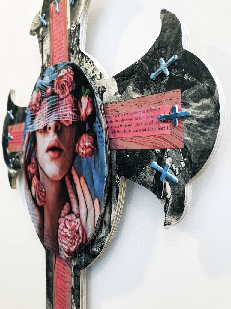 Original Religion Collage by Annie Terrazzo