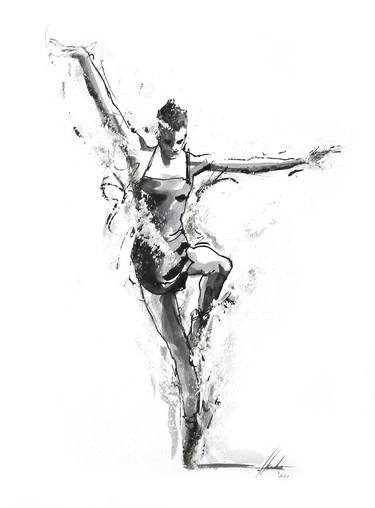 Print of Figurative Performing Arts Drawings by Roger Hale
