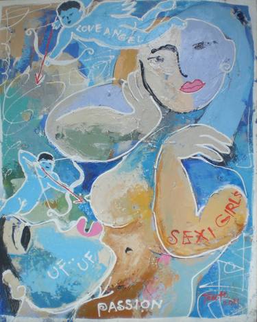 Original Nude Paintings by Tanto Sutianto