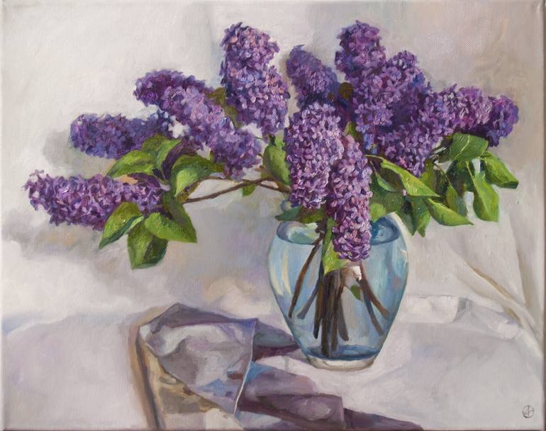 lilac 2013 Painting by Anton Baecker | Saatchi Art