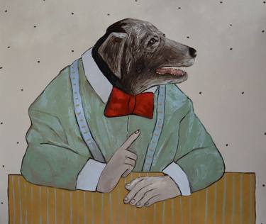 Original Dogs Paintings by Suthamma Byrne