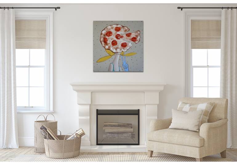 Original Contemporary Abstract Painting by Suthamma Byrne