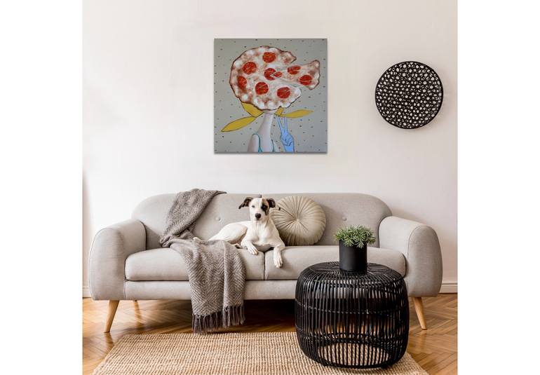 Original Contemporary Abstract Painting by Suthamma Byrne