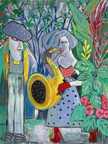Print of Music Paintings by Suthamma Byrne