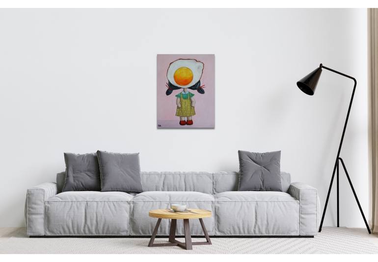Original Contemporary Cartoon Painting by Suthamma Byrne