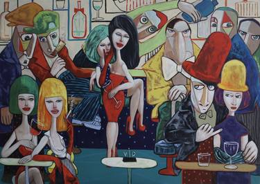 Print of Figurative People Paintings by Suthamma Byrne