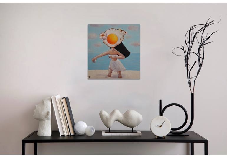 Original Conceptual Fantasy Painting by Suthamma Byrne