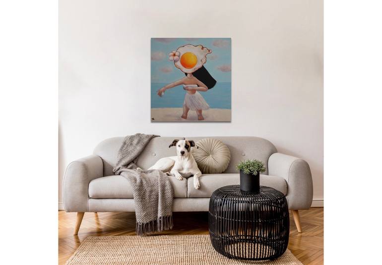 Original Conceptual Fantasy Painting by Suthamma Byrne