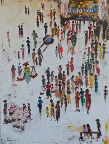 Print of Impressionism People Paintings by Suthamma Byrne