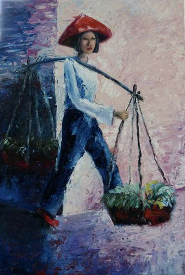 Print of Impressionism People Paintings by Suthamma Byrne