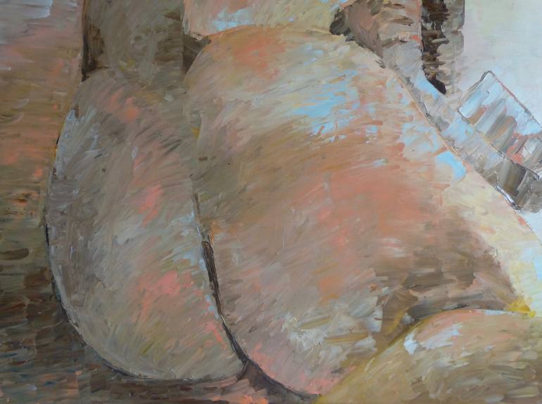 Original Nude Painting by Suthamma Byrne