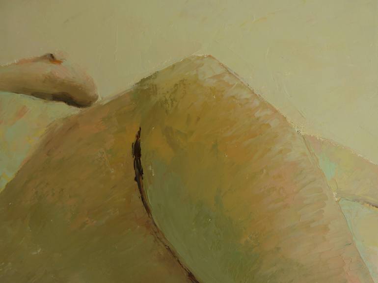 Original Figurative Nude Painting by Suthamma Byrne