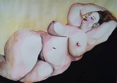 Print of Figurative Nude Paintings by Suthamma Byrne