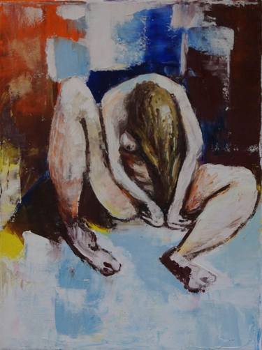 Print of Expressionism Nude Paintings by Suthamma Byrne