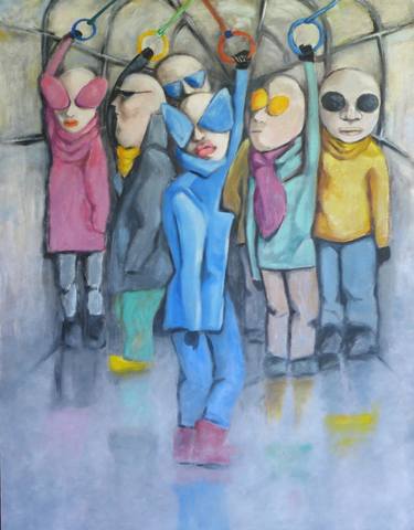 Print of Expressionism People Paintings by Suthamma Byrne