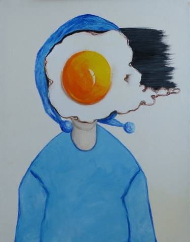 Egg girl in blue thumb