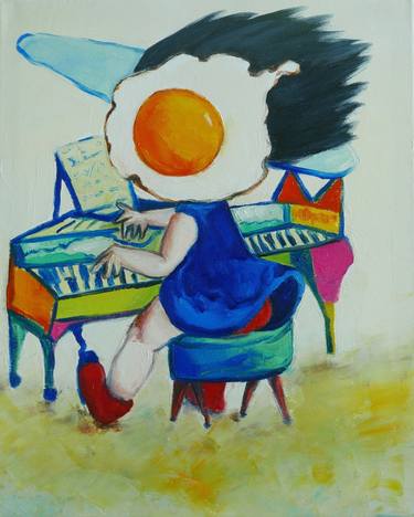Print of Music Paintings by Suthamma Byrne