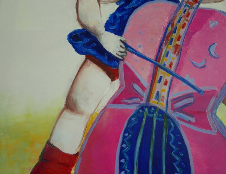 Original Figurative People Painting by Suthamma Byrne