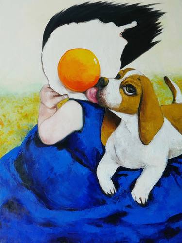 Print of Figurative Animal Paintings by Suthamma Byrne