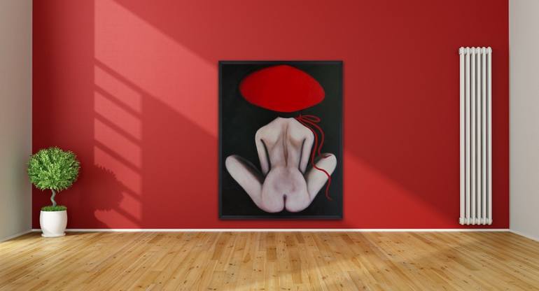 Original Nude Painting by Suthamma Byrne