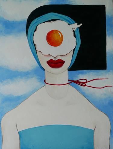 Print of Surrealism People Paintings by Suthamma Byrne