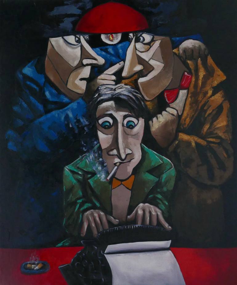 Print of Figurative People Painting by Suthamma Byrne