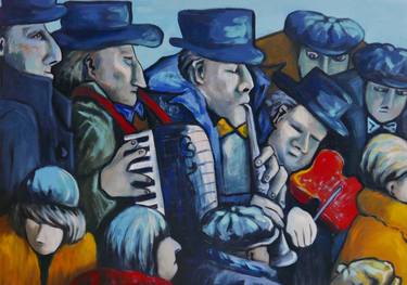 Print of Figurative People Paintings by Suthamma Byrne