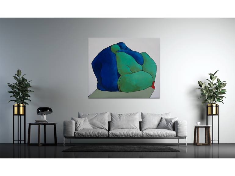 Original Abstract Painting by Suthamma Byrne