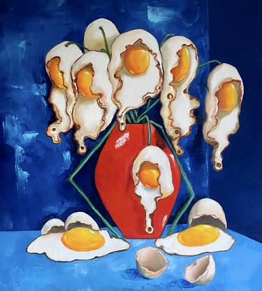 Print of Surrealism Still Life Paintings by Suthamma Byrne