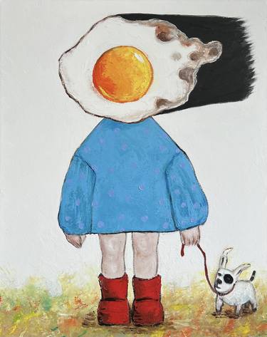 Print of Surrealism Kids Paintings by Suthamma Byrne