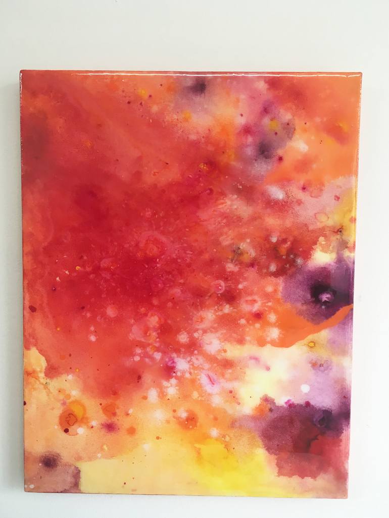 Original Abstract Painting by Kristen Pobatschnig