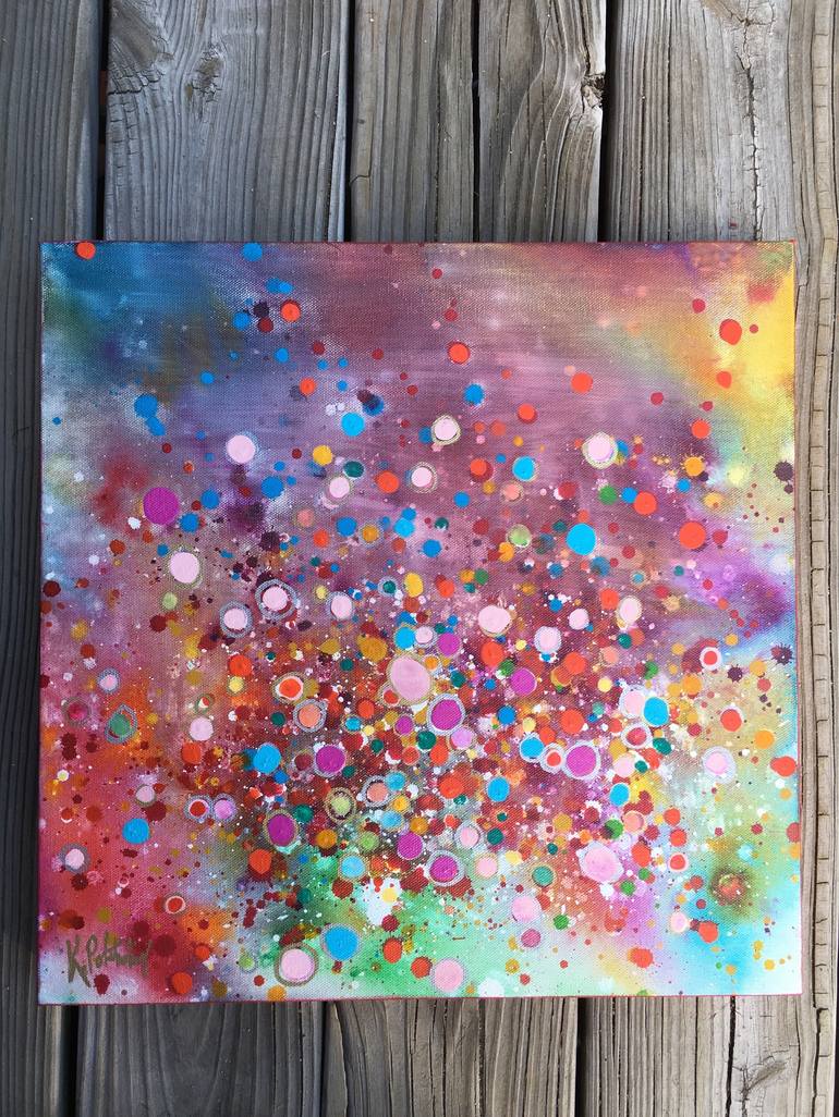 Original Abstract Painting by Kristen Pobatschnig