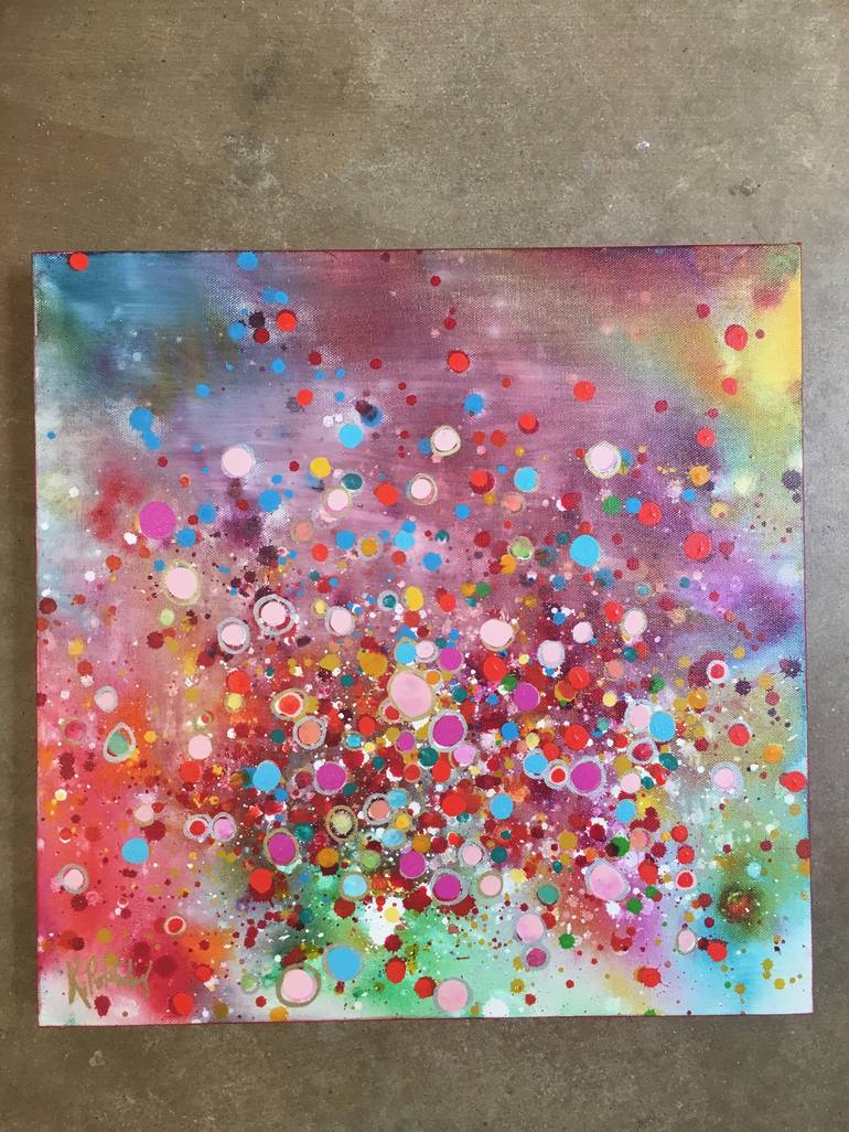 Original Abstract Painting by Kristen Pobatschnig