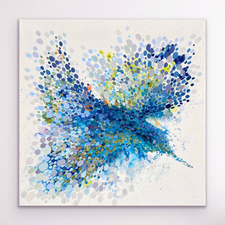 Original Abstract Nature Painting by Kristen Pobatschnig