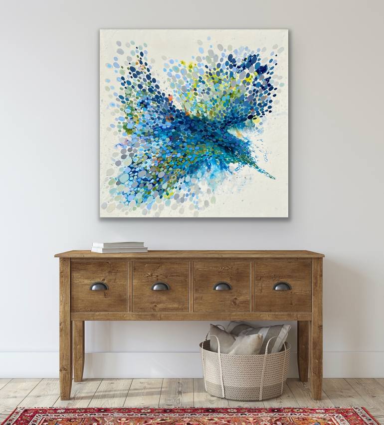 Original Abstract Nature Painting by Kristen Pobatschnig