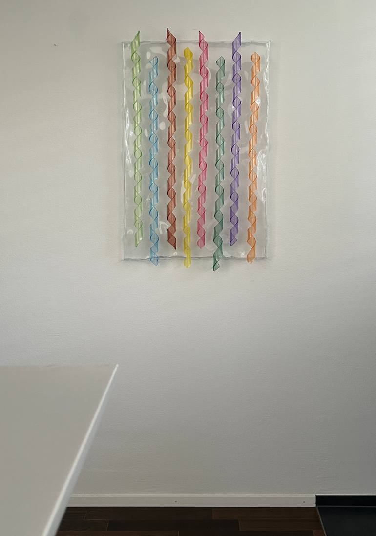 Original Pop Art Geometric Installation by Claudio Köppel