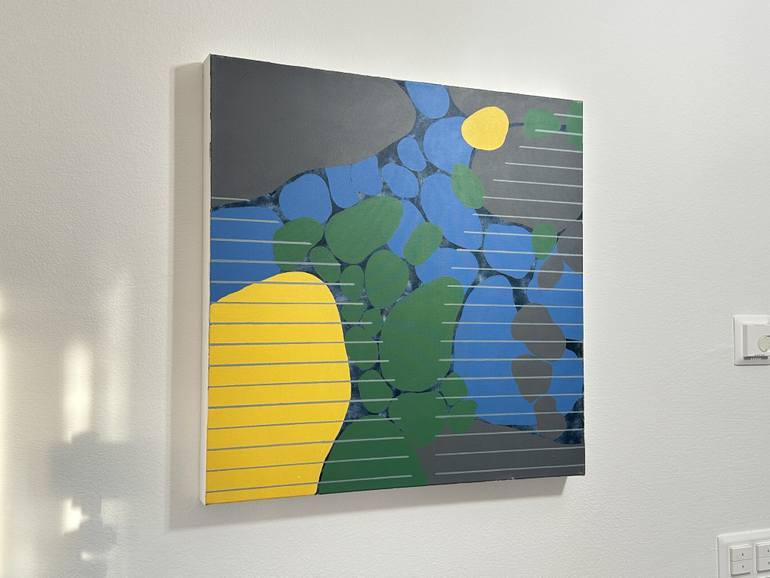 Original Abstract Nature Painting by Claudio Köppel