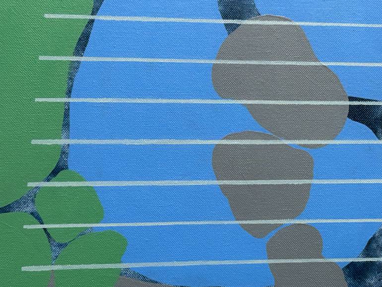 Original Abstract Nature Painting by Claudio Köppel