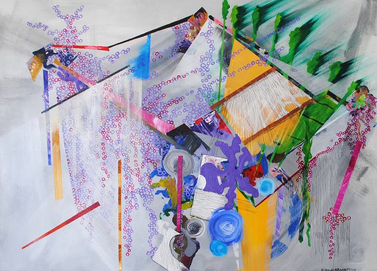 Original Abstract Paintings by Claudio Köppel