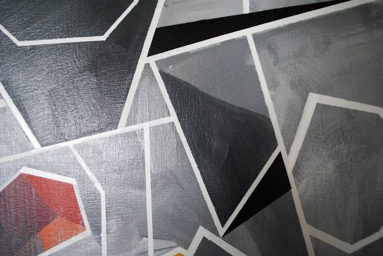 Original Geometric Painting by Claudio Köppel