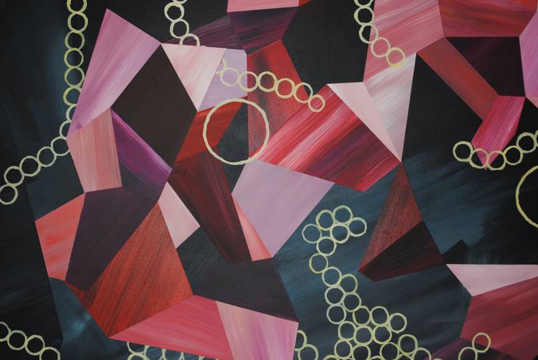 Original Abstract Painting by Claudio Köppel