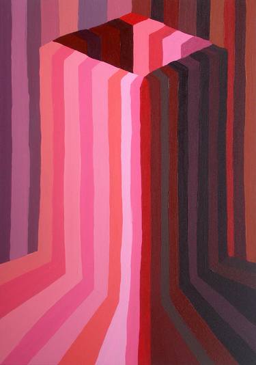 Original Pop Art Geometric Paintings by Claudio Köppel