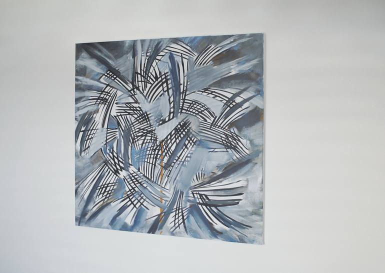 Original Abstract Painting by Claudio Köppel