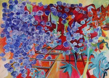 Original Expressionism Nature Paintings by Irina Rosenfeldt