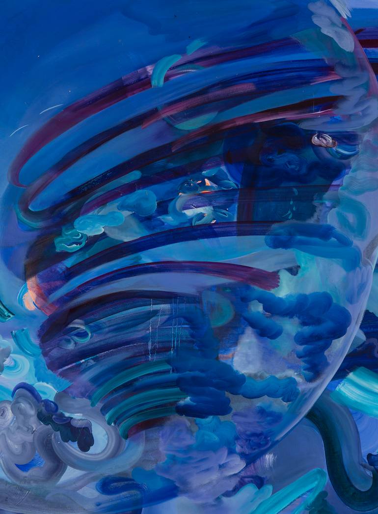 Original Abstract Expressionism Other Painting by Irina Rosenfeldt