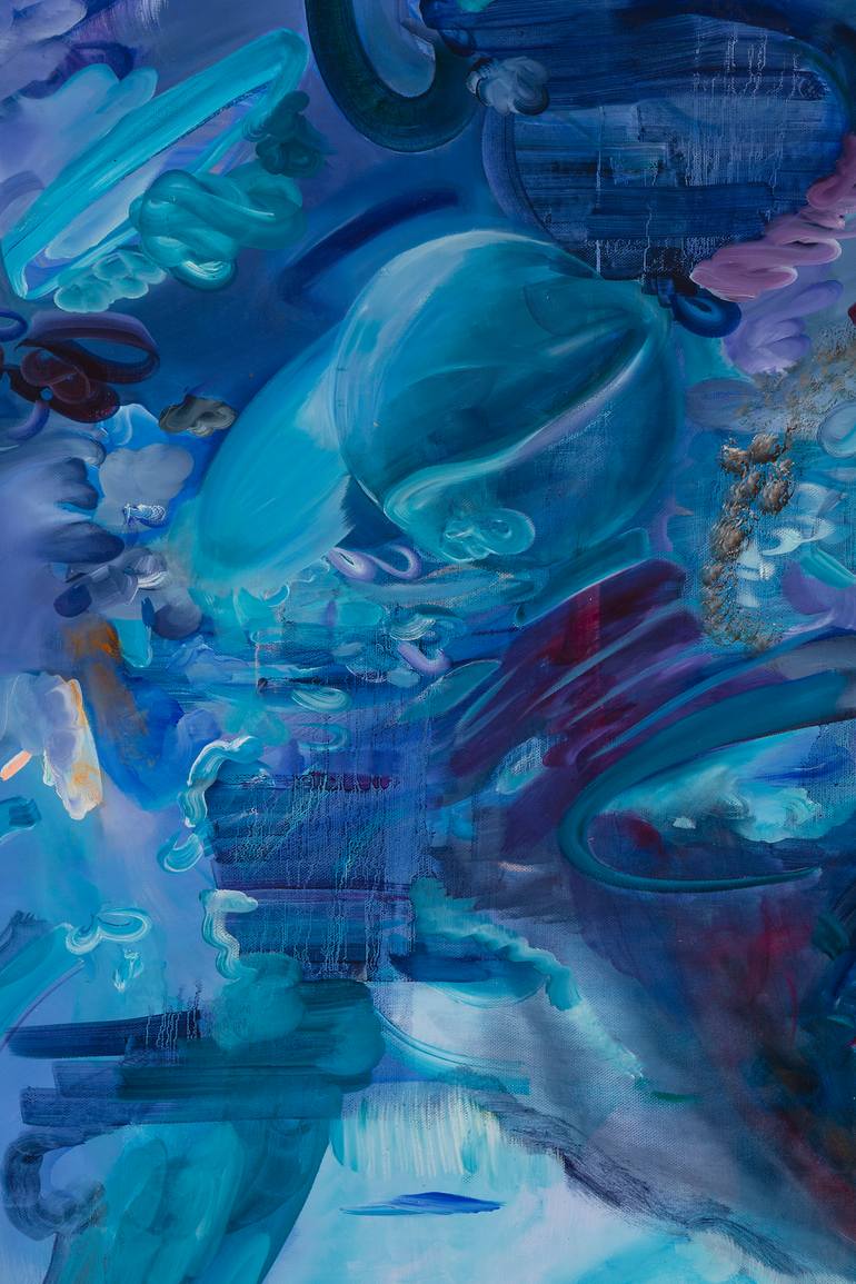 Original Abstract Expressionism Other Painting by Irina Rosenfeldt