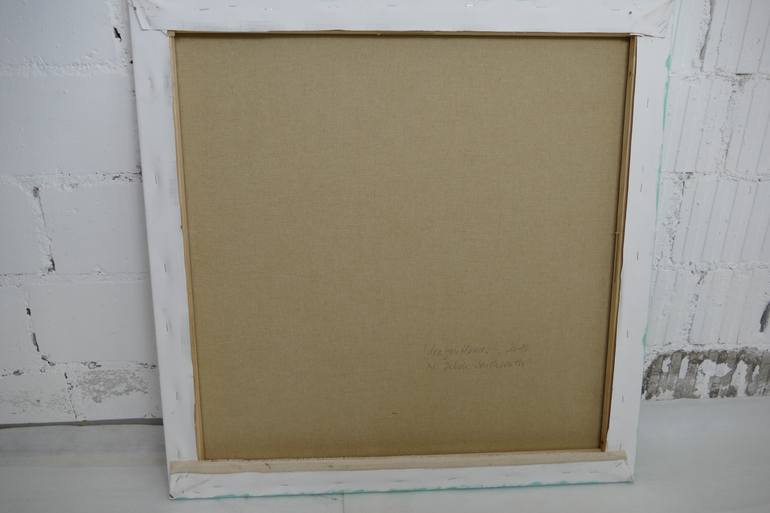 Original Abstract Calligraphy Painting by Nathalie Detsch Southworth