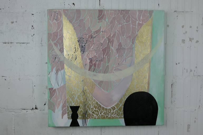 Original Abstract Painting by Nathalie Detsch Southworth