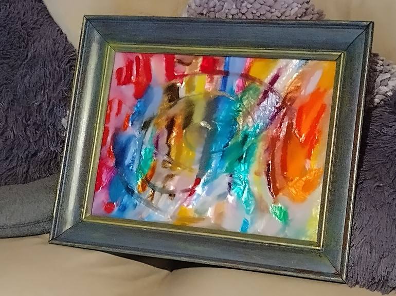 Original Expressionism Abstract Painting by SCHOELMANN 